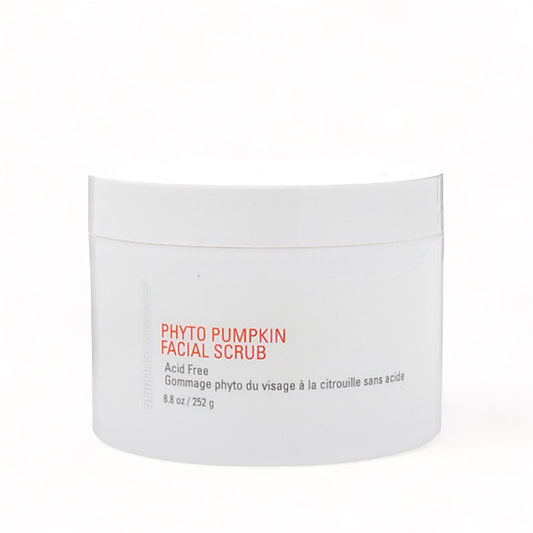 Phyto pumpkin facial scrub product by Serious Skincare