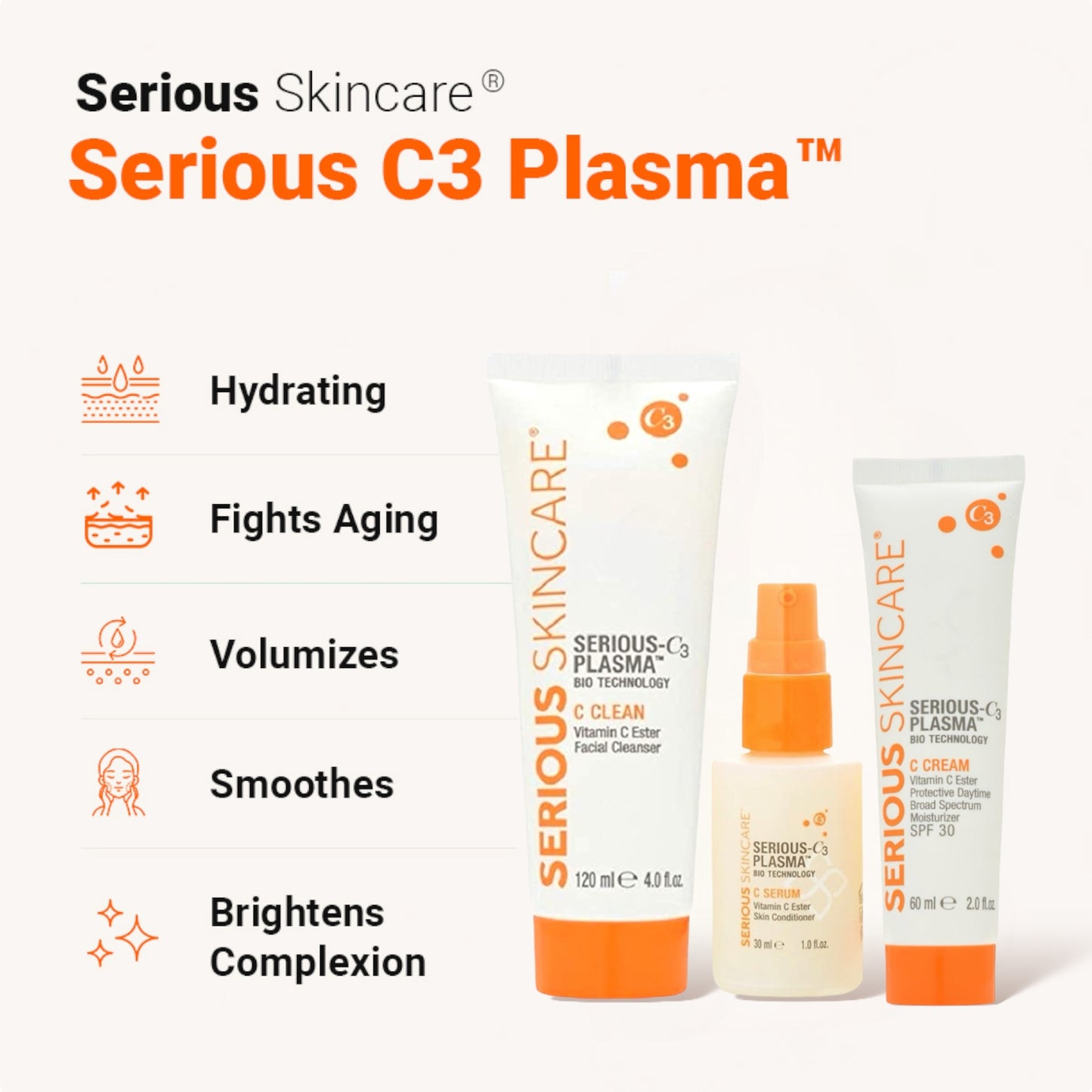 Serious C3 Vitamin C Trio