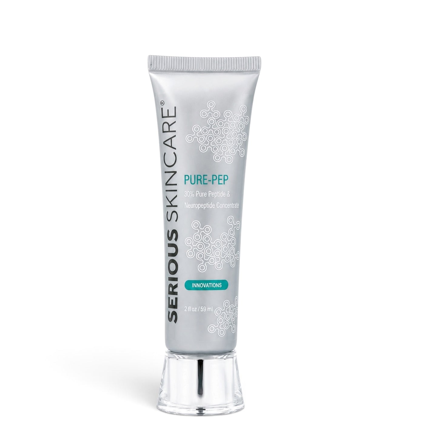 Serious Skincare Pure Pep Concentrate anti-aging facial serum with advanced peptides to help visibly smooth wrinkles, improve firmness and promote a more youthful-looking complexion.