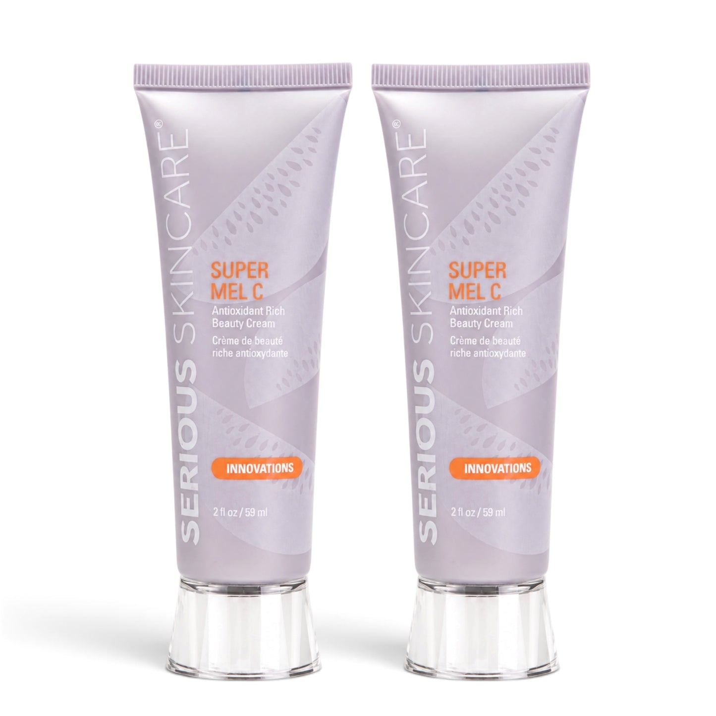 Serious Skincare Super Mel C Cream antioxidant facial moisturizer with vitamin C to hydrate, brighten and promote smoother, more radiant, youthful-looking skin.