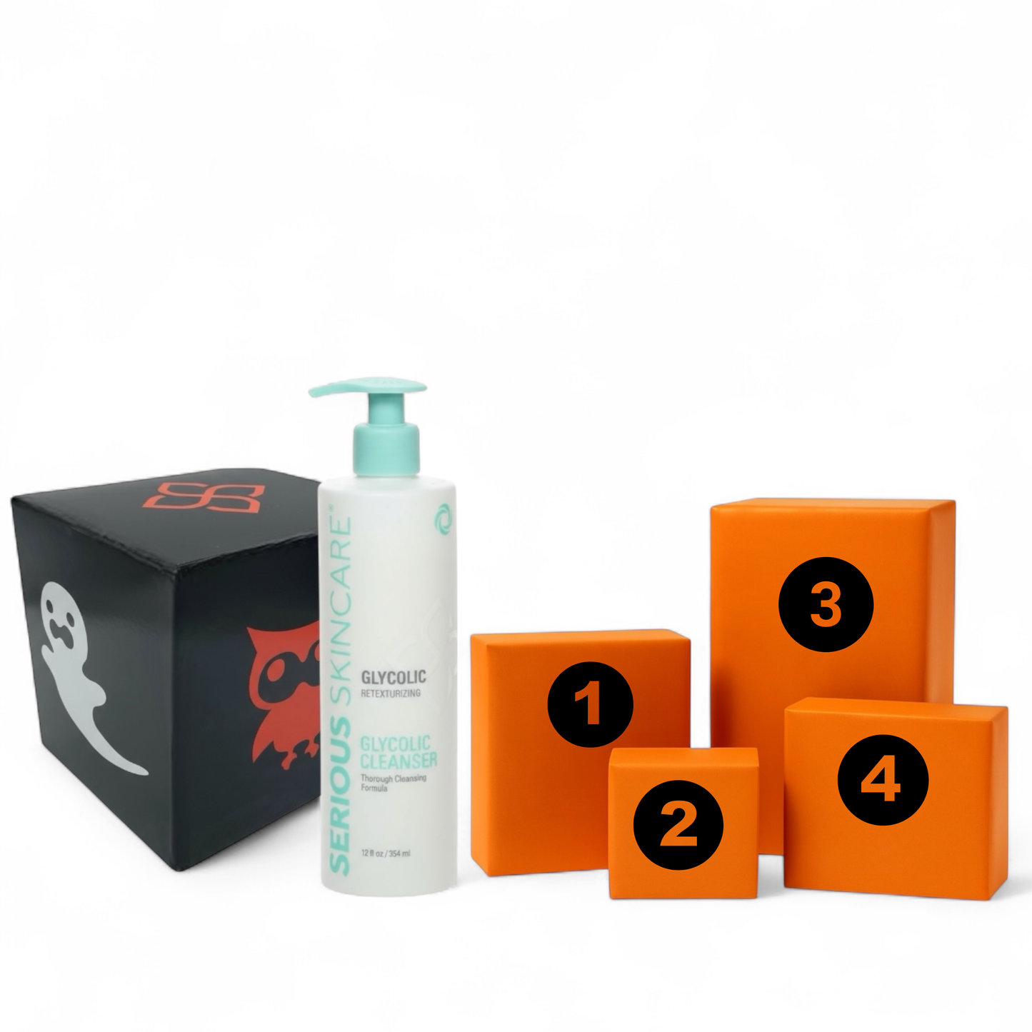 Halloween Surprise Box with Glycolic Retexturizing Cleanser