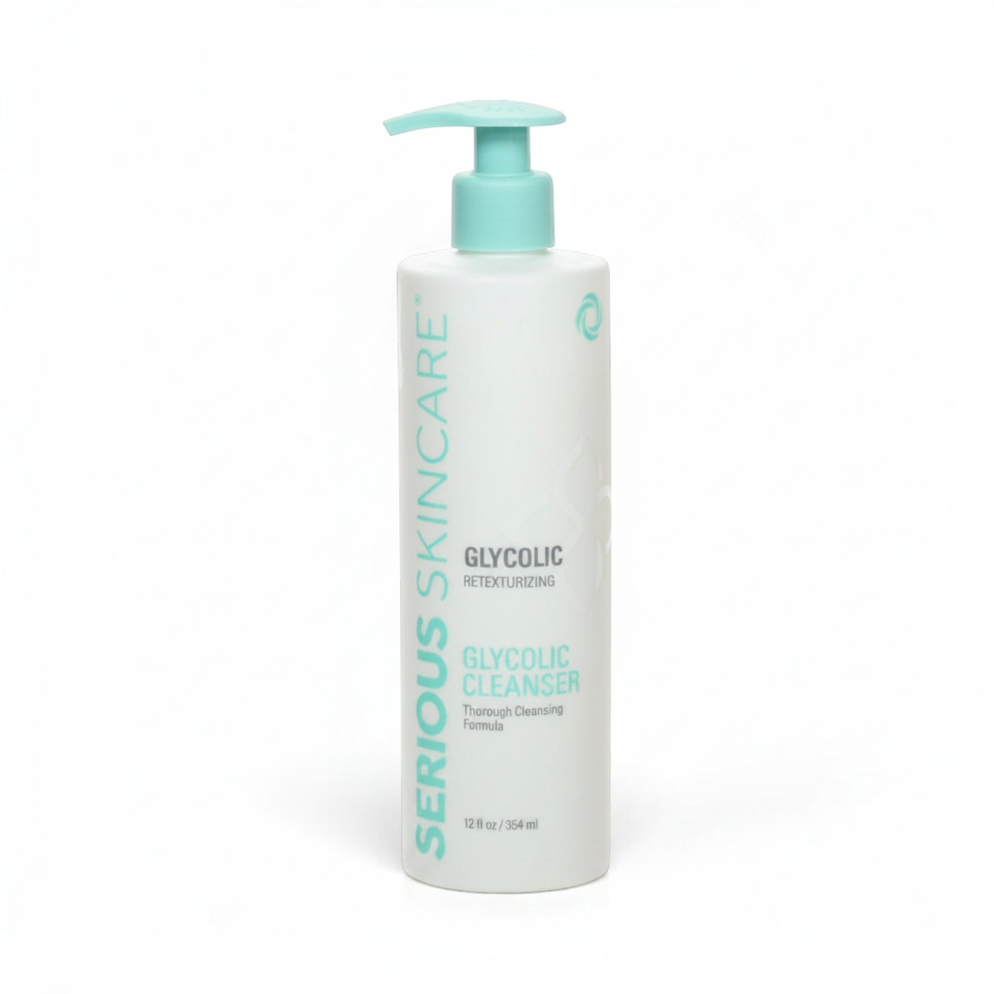 Serious Skincare Glycolic Retexturizing Cleanser gently exfoliates, removes makeup and impurities, and reveals softer, smoother, brighter-looking skin.