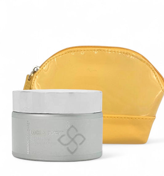 Lock & Bond Cream+ Yellow Cosmetic Case