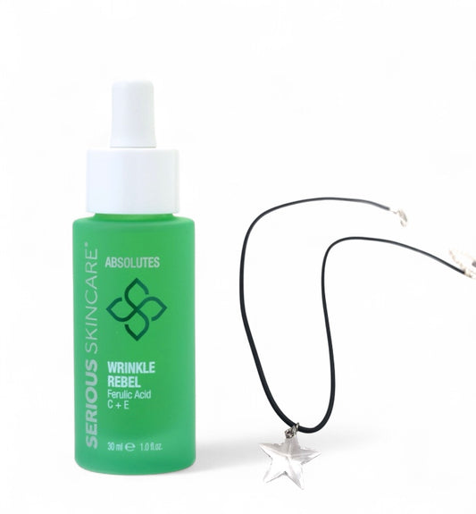 Absolutes Wrinkle Rebel + STAR PENDANT NECKLACE