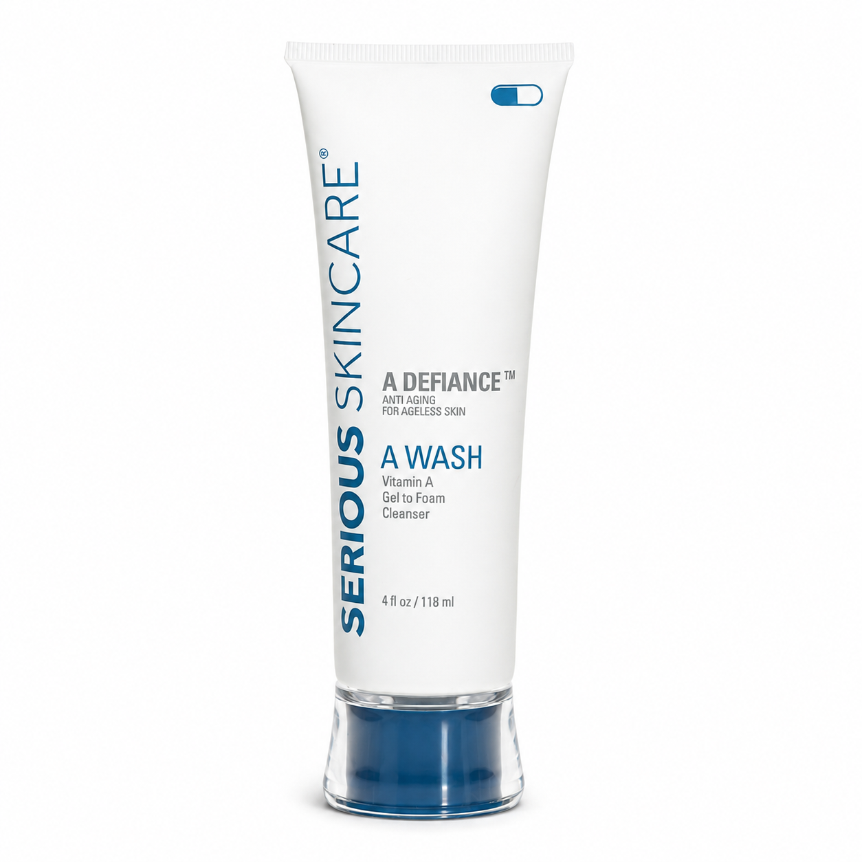 Serious Skincare A Wash Gentle Foaming Facial Cleanser for soft hydrated refreshed-looking skin