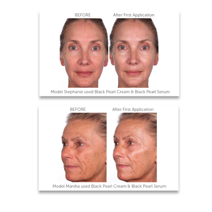Serious Skincare Black Pearl Deep Wrinkle Facial Serum with Tahitian Black Pearl and hydrolyzed caviar extract