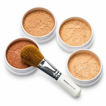 Serious Skincare Bella Rose Pro Minerals SPF 15 powder makeup for natural-looking coverage, complexion perfection and everyday beauty