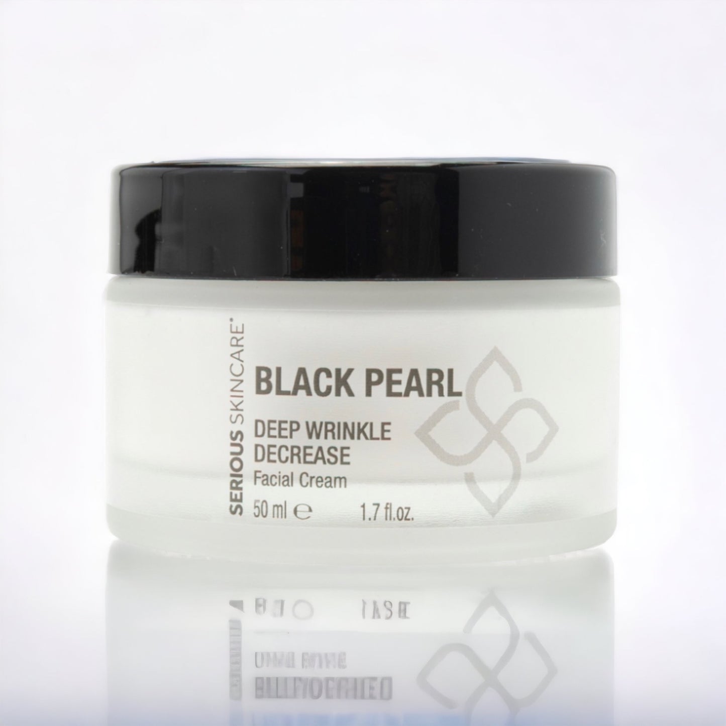 Serious Skincare Black Pearl Deep Wrinkle Facial Cream for smoother, hydrated, luminous-looking skin