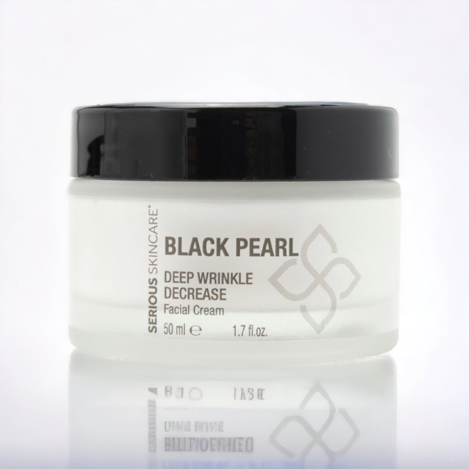 Serious Skincare Black Pearl Deep Wrinkle Facial Cream for smoother, hydrated, luminous-looking skin