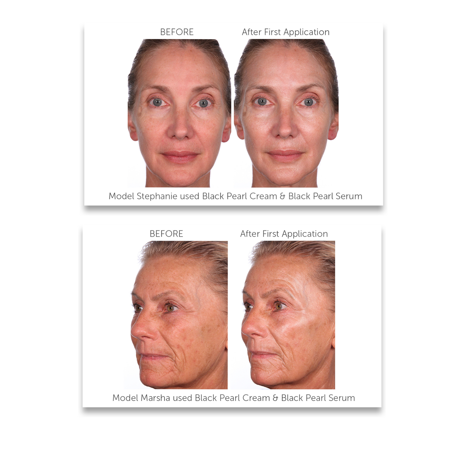 Serious Skincare Black Pearl Deep Wrinkle Facial Cream for smoother, hydrated, luminous-looking skin