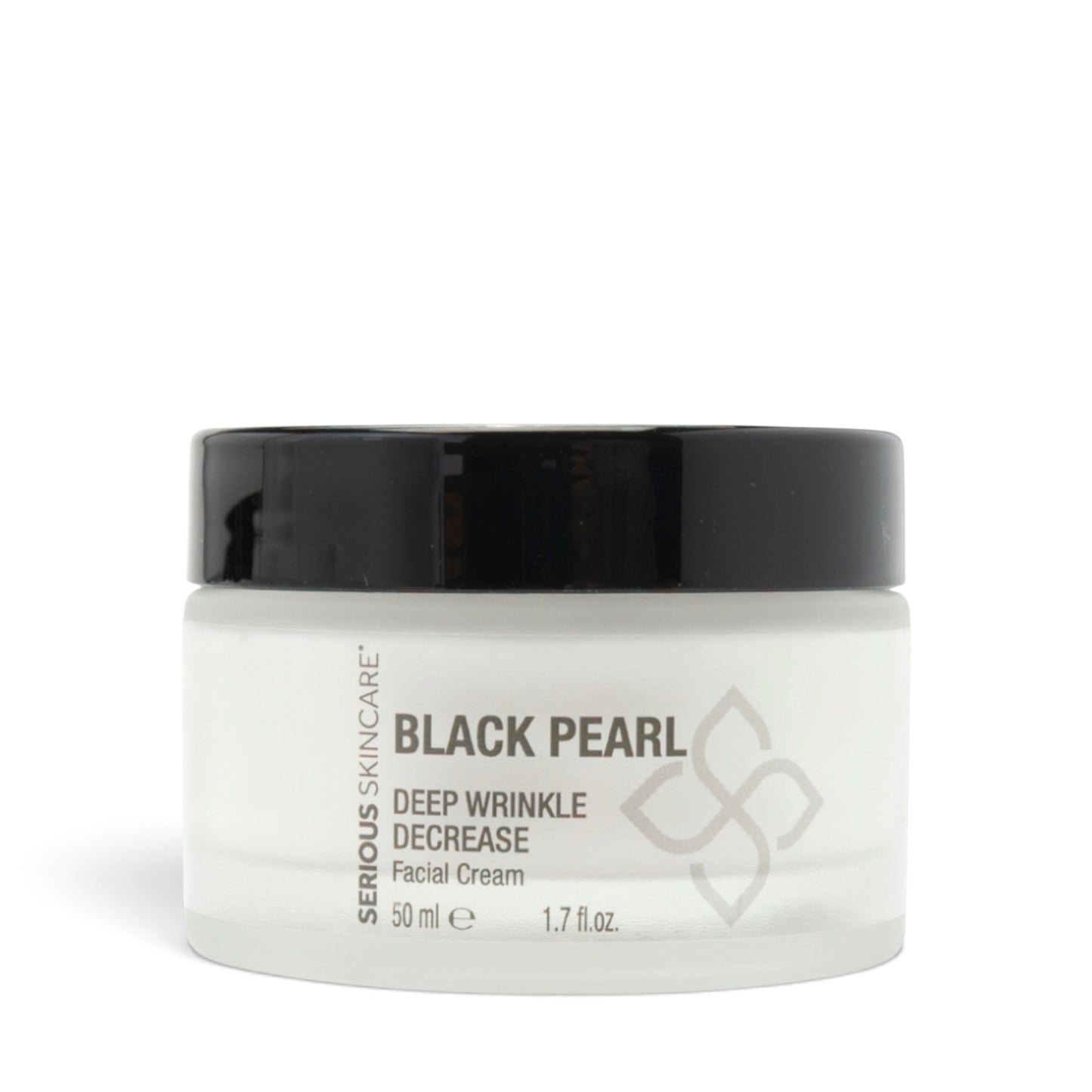 Serious Skincare Black Pearl Deep Wrinkle Facial Cream for smoother, hydrated, luminous-looking skin