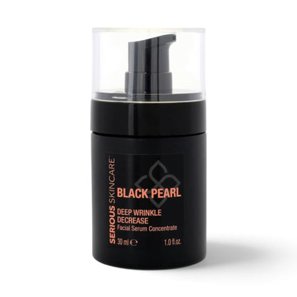 Serious Skincare Black Pearl Deep Wrinkle Facial Serum with Tahitian Black Pearl and hydrolyzed caviar extract