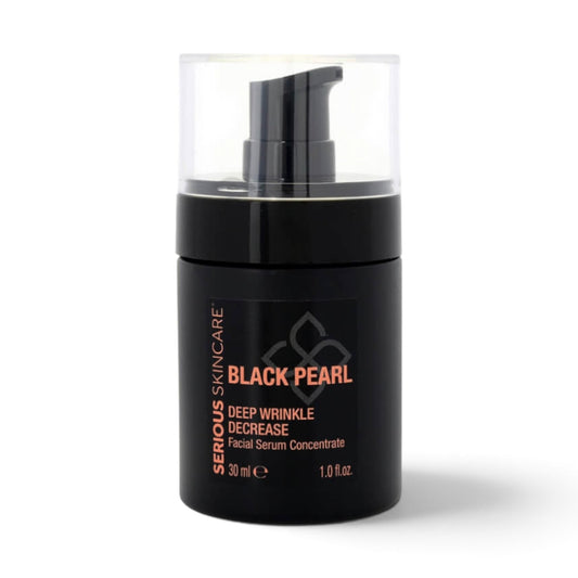 Serious Skincare Black Pearl Deep Wrinkle Facial Serum with Tahitian Black Pearl and hydrolyzed caviar extract