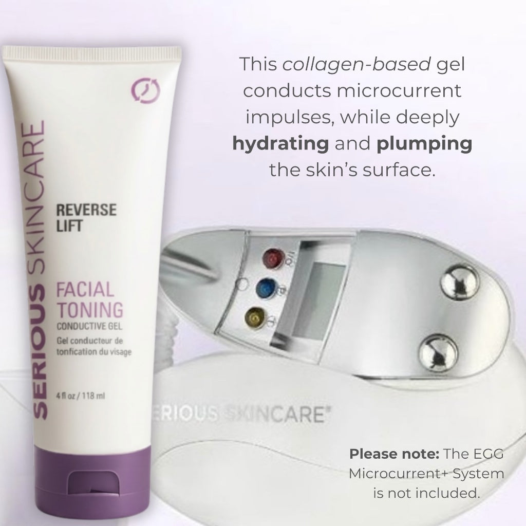 Reverse Lift Facial Toning Conductive Gel – Serious Skincare