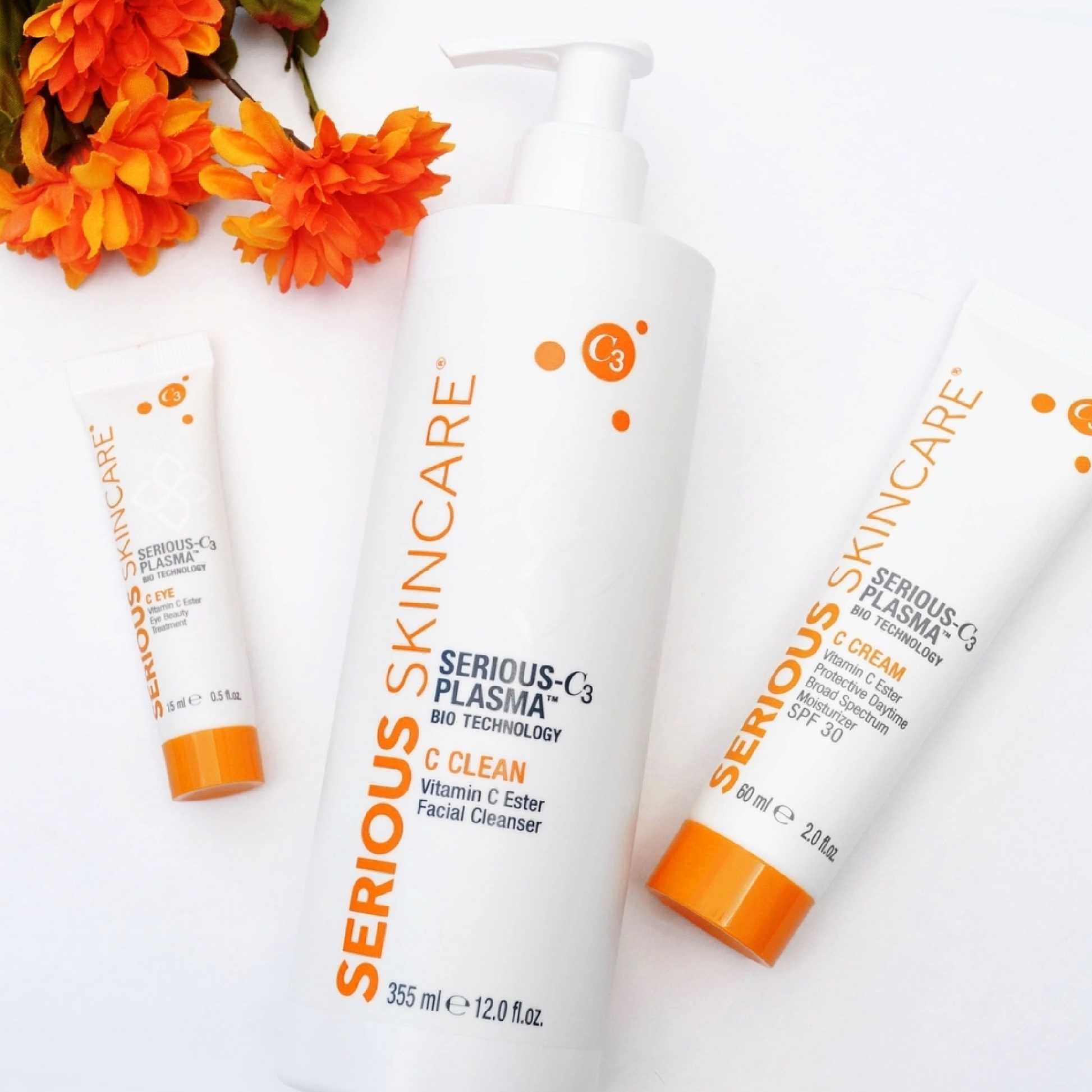 Serious Skincare C Clean Vitamin C Facial Cleanser for brighter smooth refreshed-looking skin