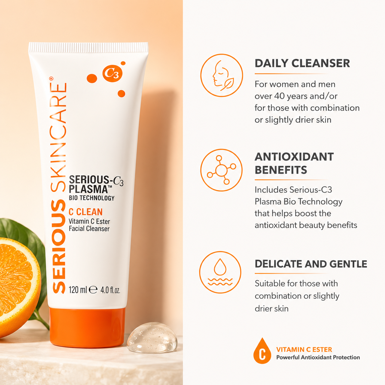 Serious Skincare Serious C Trio Vitamin C skincare set for bright, radiant-looking skin