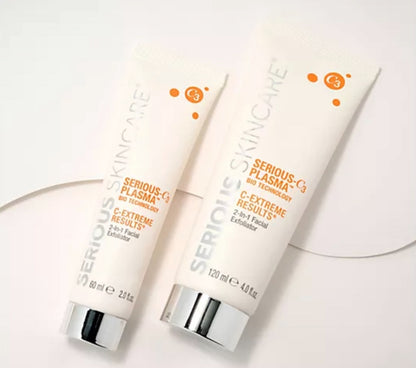 Serious Skincare C Extreme Results vitamin C resurfacing treatment that exfoliates to reveal smoother, brighter, younger-looking skin.