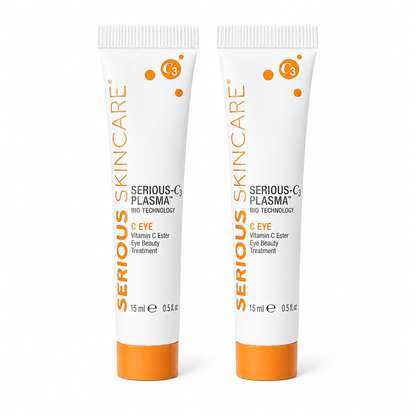 Serious Skincare C Eye Vitamin C Eye Cream to brighten, hydrate and smooth the delicate eye area while reducing the look of fine lines, wrinkles and signs of aging.