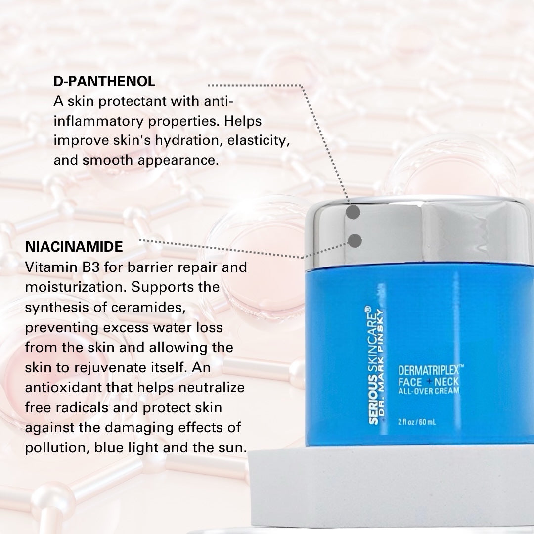 Serious Skincare Dr. Mark Pinsky 4-piece with Glycolic Cleanser, Wrinkle Filler and Face Neck Cream