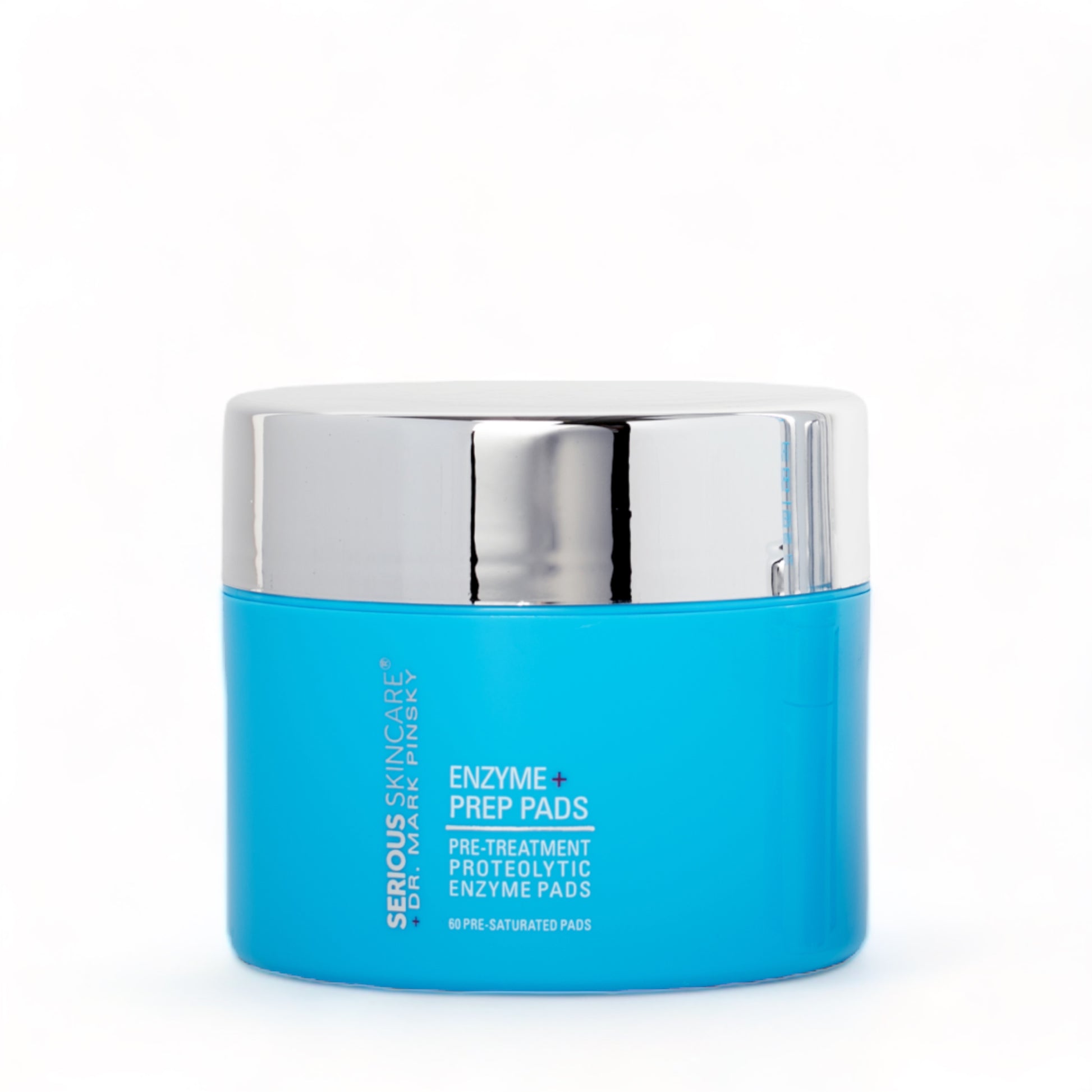 Serious Skincare Dr. Mark Pinsky Enzyme+ Prep Pads exfoliating facial treatment pads to smooth, refine and reveal brighter, refreshed-looking skin.