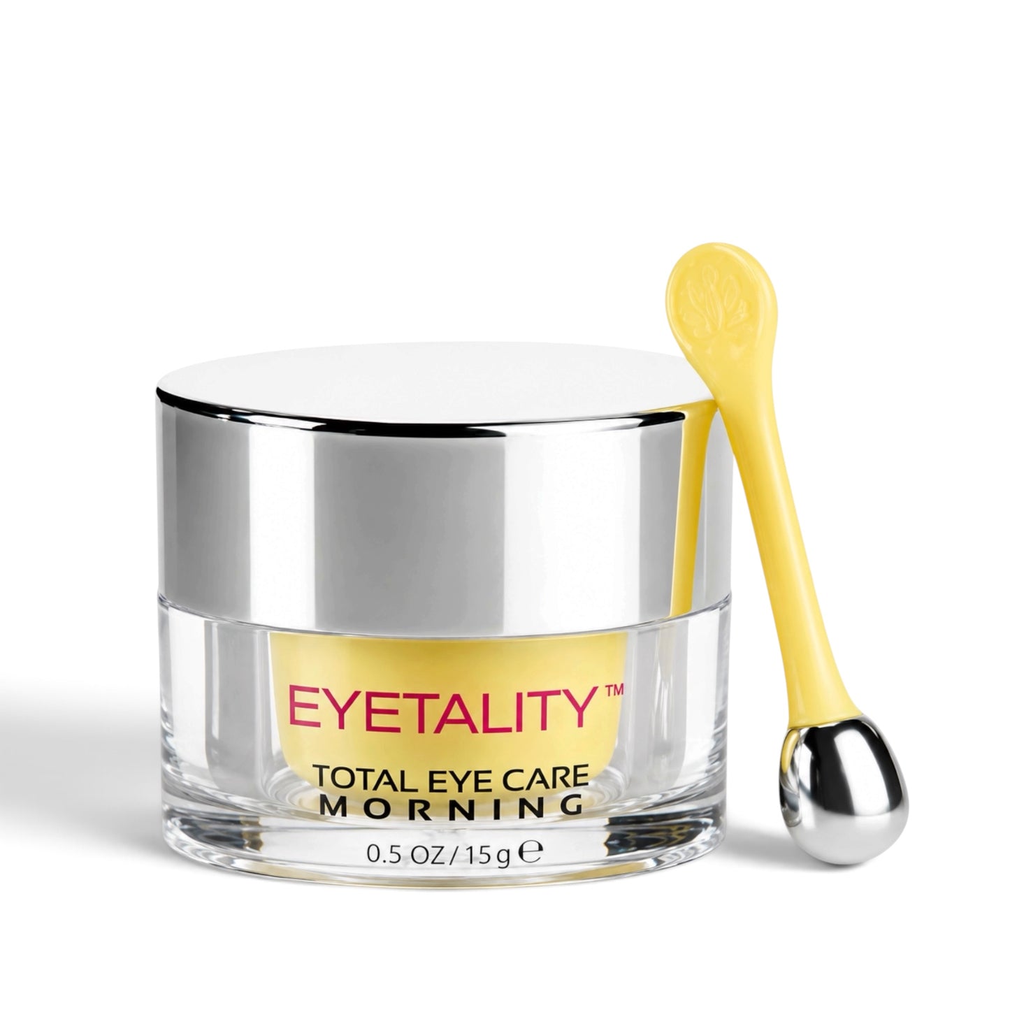 Serious Skincare Eyetality AM daytime eye treatment with cooling de-puffing applicator wand, caffeine and peptides to brighten, refresh and smooth tired-looking eyes.