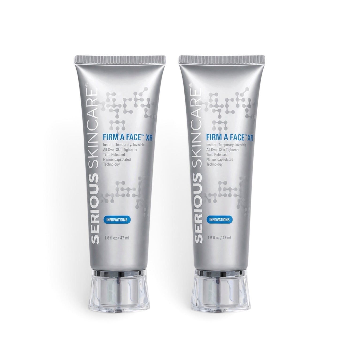 Serious Skincare Firm-A-Face Instant Facial all-over skin tightening treatment to temporarily smooth the look of wrinkles, fine lines and enlarged pores for a firmer-looking complexion.