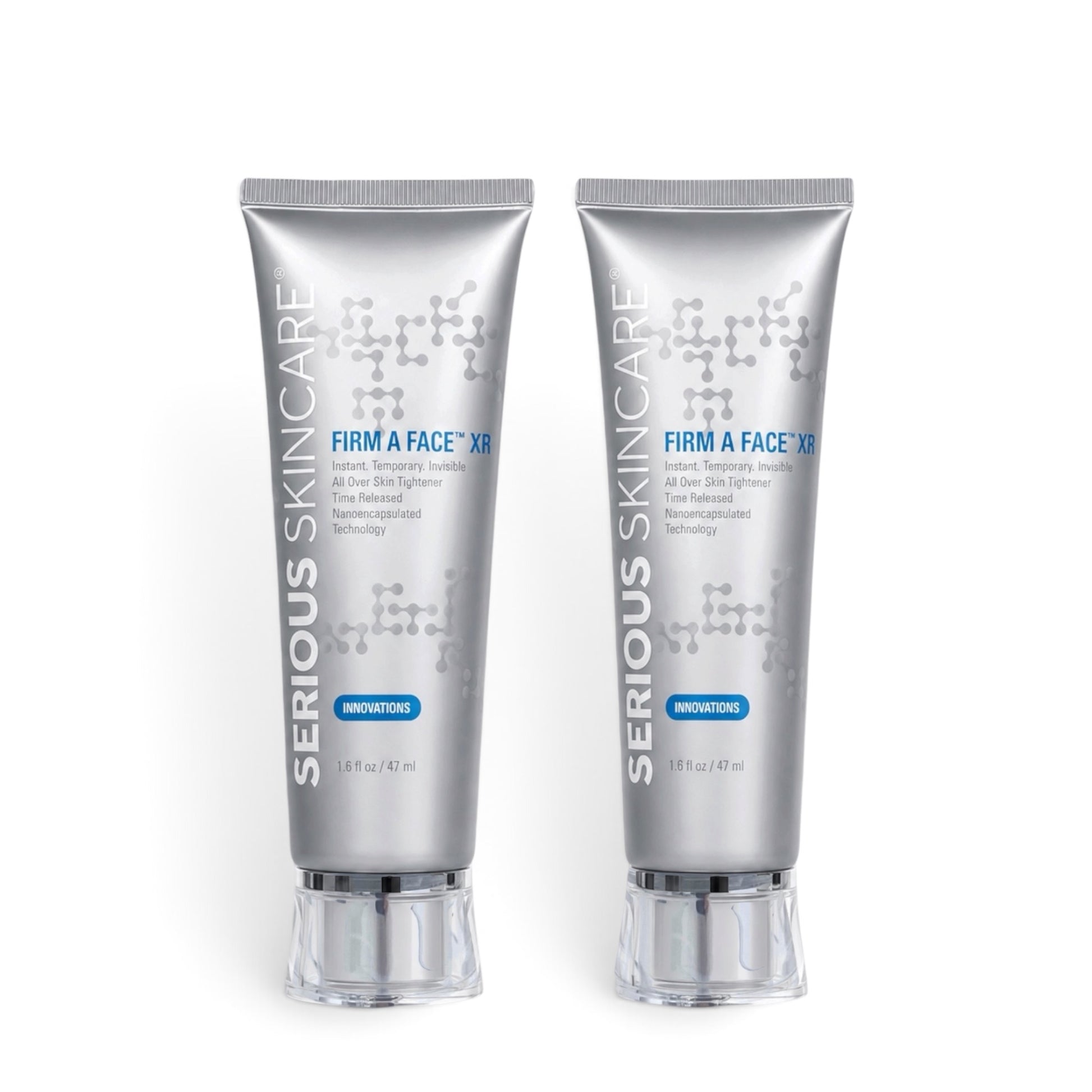 Serious Skincare Firm-A-Face Instant Facial all-over skin tightening treatment to temporarily smooth the look of wrinkles, fine lines and enlarged pores for a firmer-looking complexion.