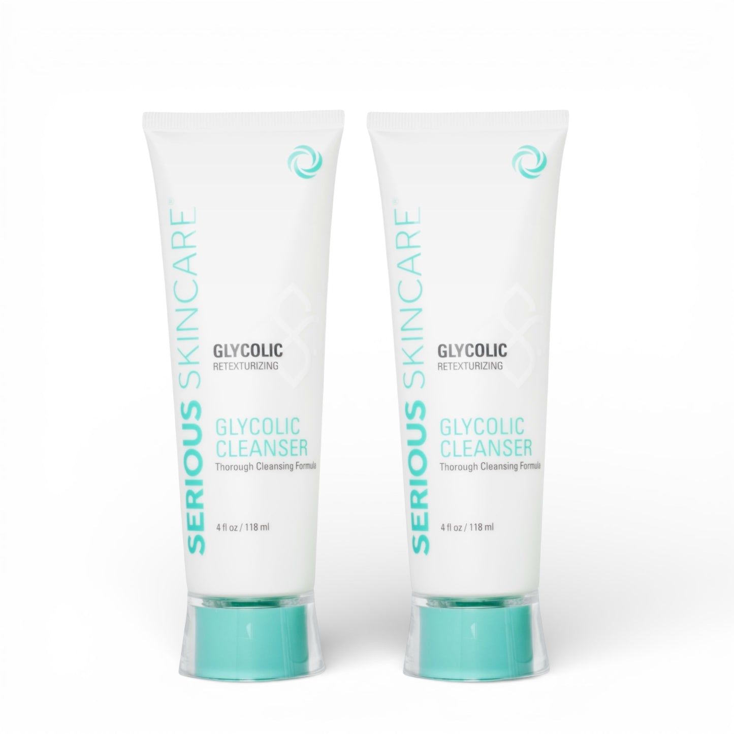Serious Skincare Glycolic Retexturizing Cleanser gently exfoliates, removes makeup and impurities, and reveals softer, smoother, brighter-looking skin.