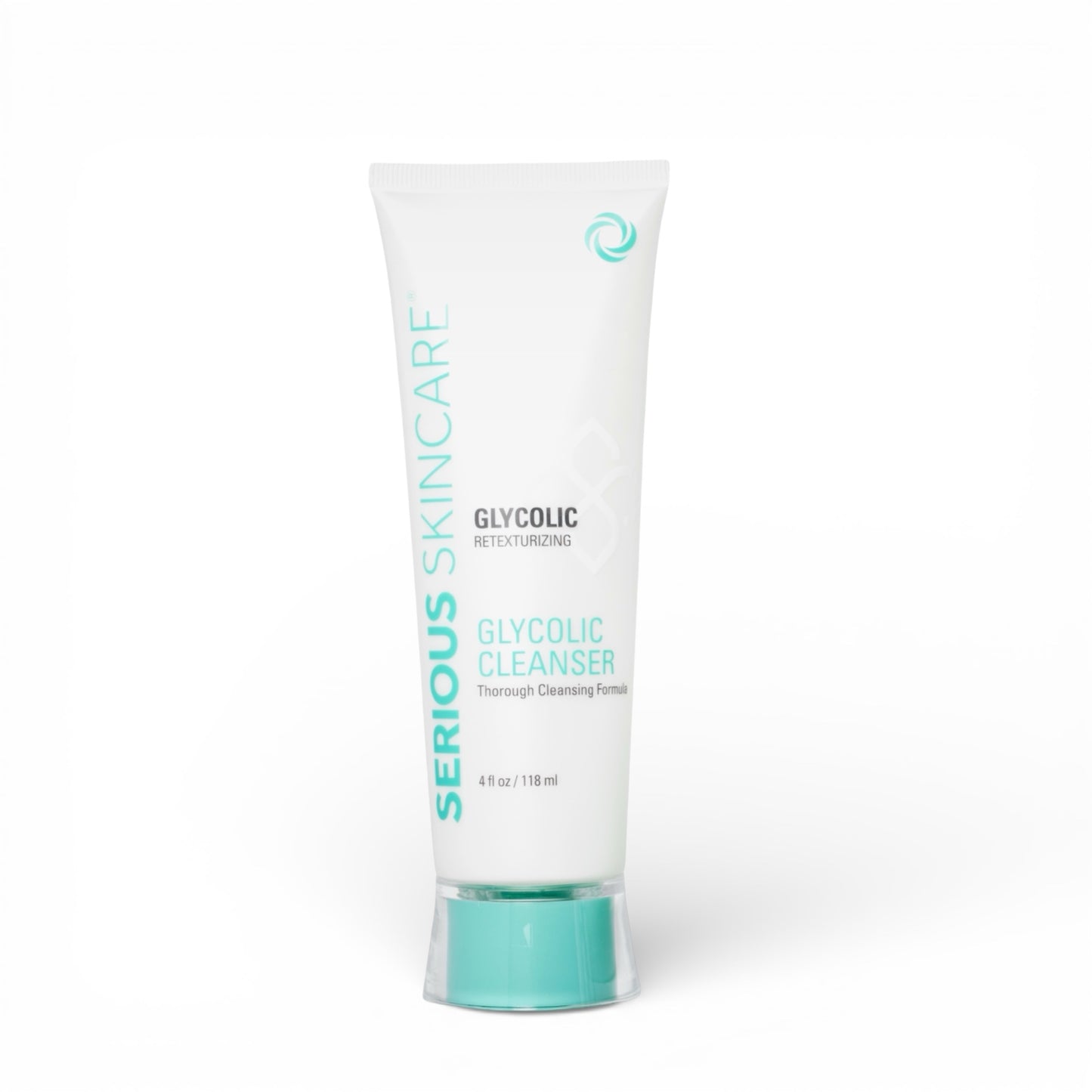 Tube of Serious Skincare Glycolic Cleanser on a white background