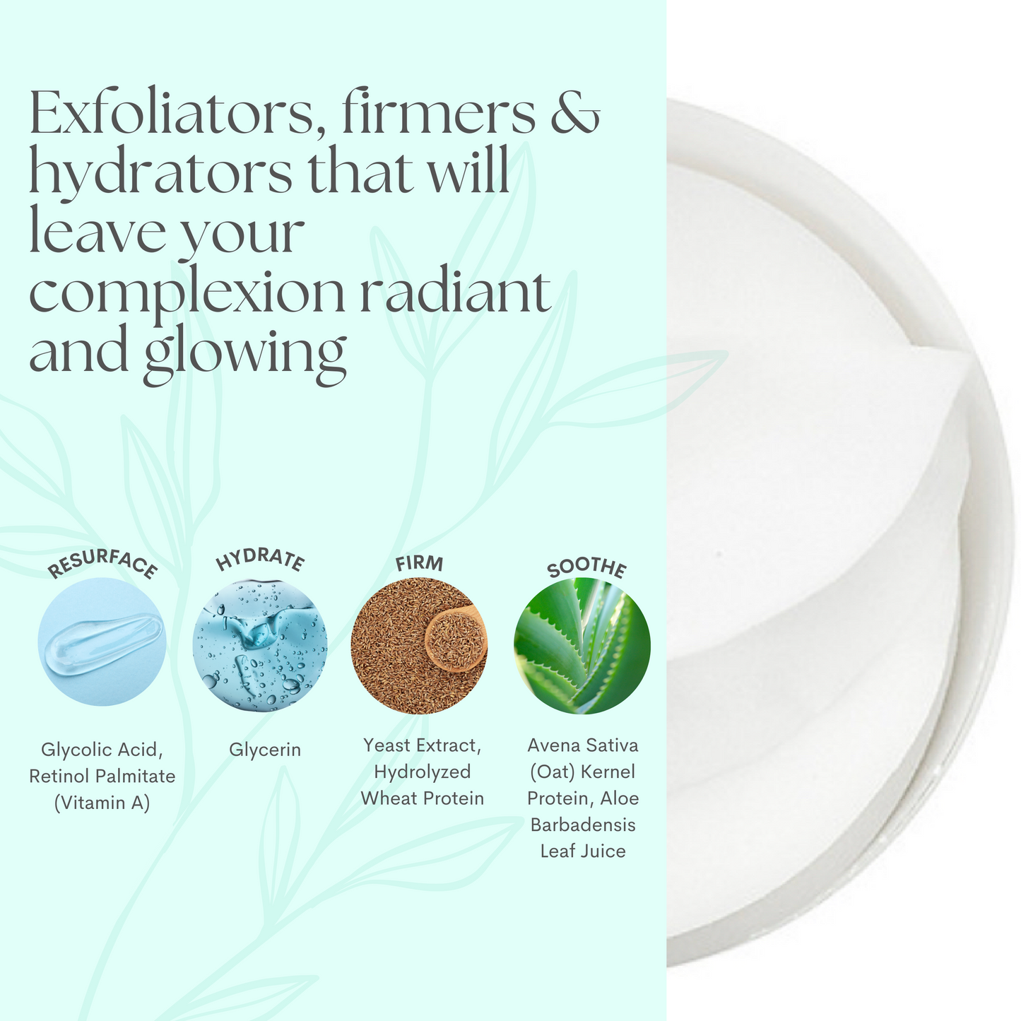 Glycolic Retexturizing Pads by Serious Skincare.