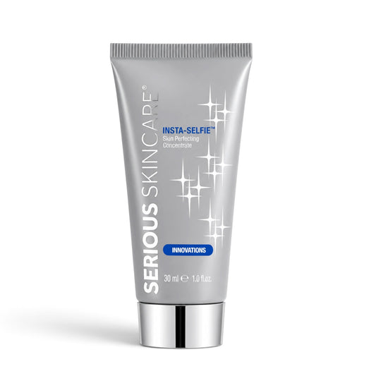 Serious Skincare INSTA-SELFIE Skin Perfecting Concentrate to instantly brighten, blur visible imperfections, smooth skin texture, and temporarily reduce the look of fine lines and wrinkles.