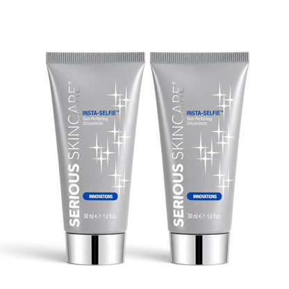 Serious Skincare INSTA-SELFIE Skin Perfecting Concentrate to instantly brighten, blur visible imperfections, smooth skin texture, and temporarily reduce the look of fine lines and wrinkles.