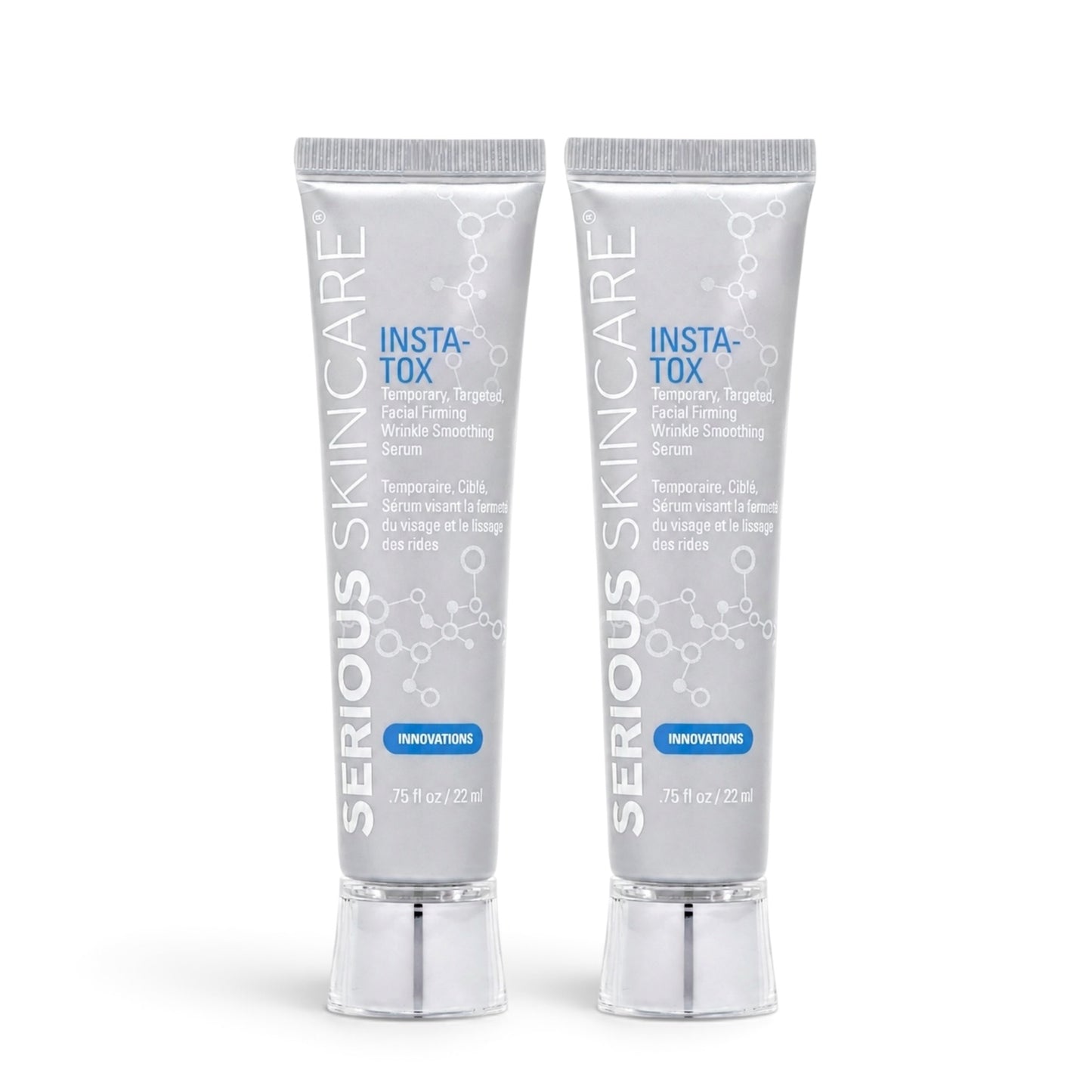 Serious Skincare InstaTox instant wrinkle-smoothing serum that temporarily tightens skin and reduces the visible appearance of fine lines, wrinkles and enlarged pores.