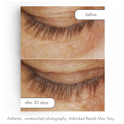 Serious Skincare Lash Bath Eye Makeup Remover and Lash Treatment with peptides to gently remove makeup while conditioning lashes for a fuller, thicker-looking appearance.