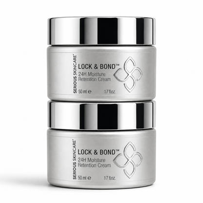 Serious Skincare Lock & Bond 24-Hour Moisturizer for lasting hydration, dry skin, and a soft radiant complexion