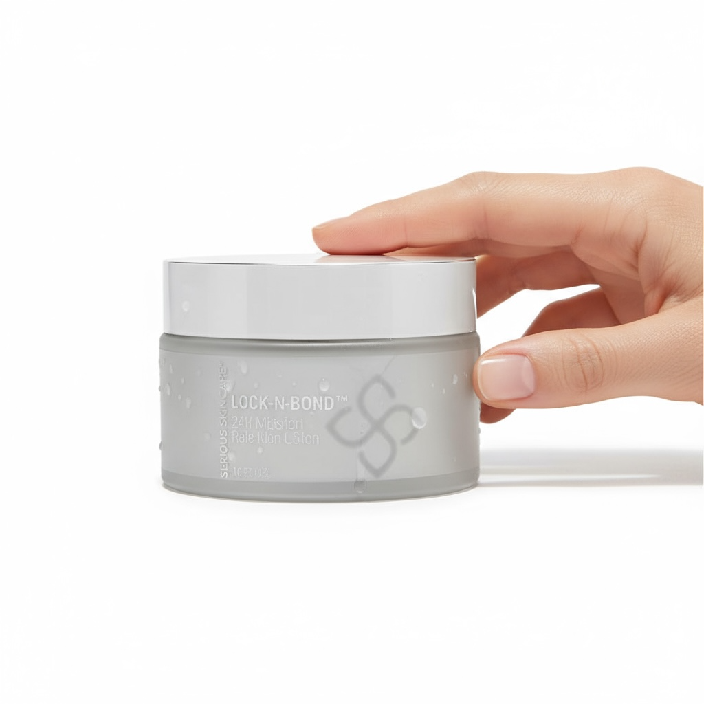 Serious Skincare 24-Hour Lock & Bond Hydrating Cream delivers long-lasting hydration for soft, smooth, plump, and radiant-looking skin.