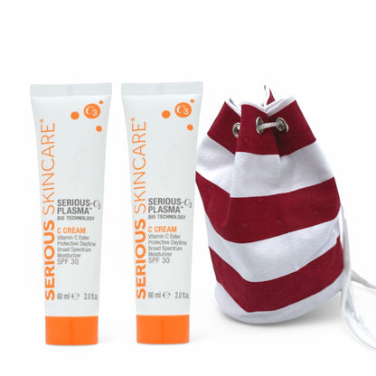 Serious C3 C Cream DUO + Canvas Tote