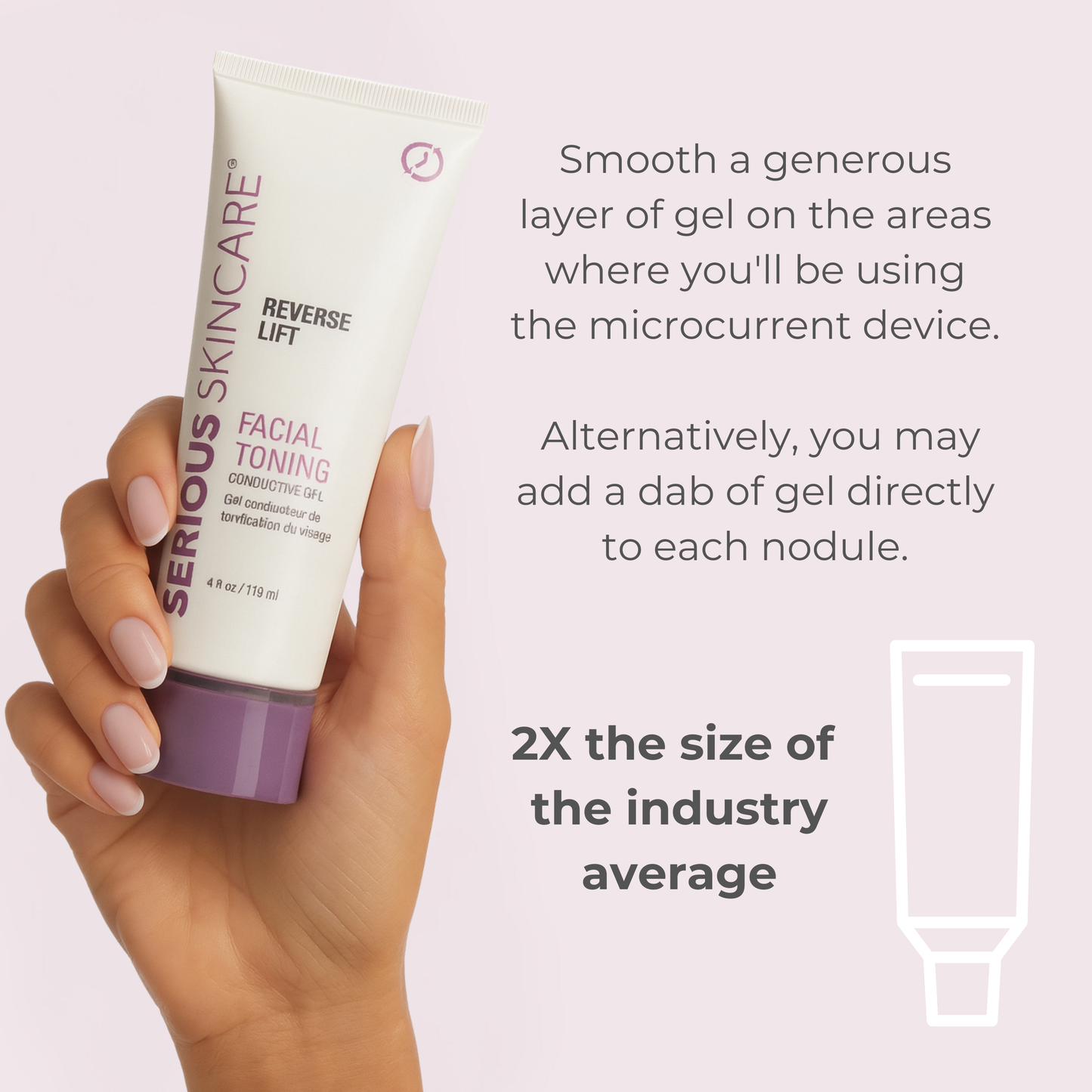 Reverse Lift Conductive Gel