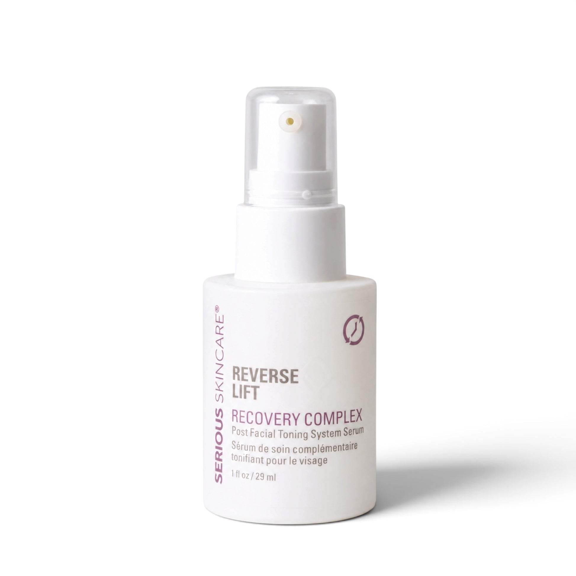 Serious Skincare Recovery Complex anti-aging facial treatment designed to hydrate, smooth and improve the look of fine lines, wrinkles and aging skin.
