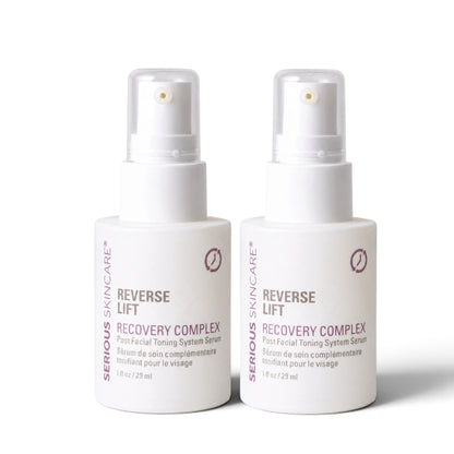 Serious Skincare Recovery Complex anti-aging facial treatment designed to hydrate, smooth and improve the look of fine lines, wrinkles and aging skin.
