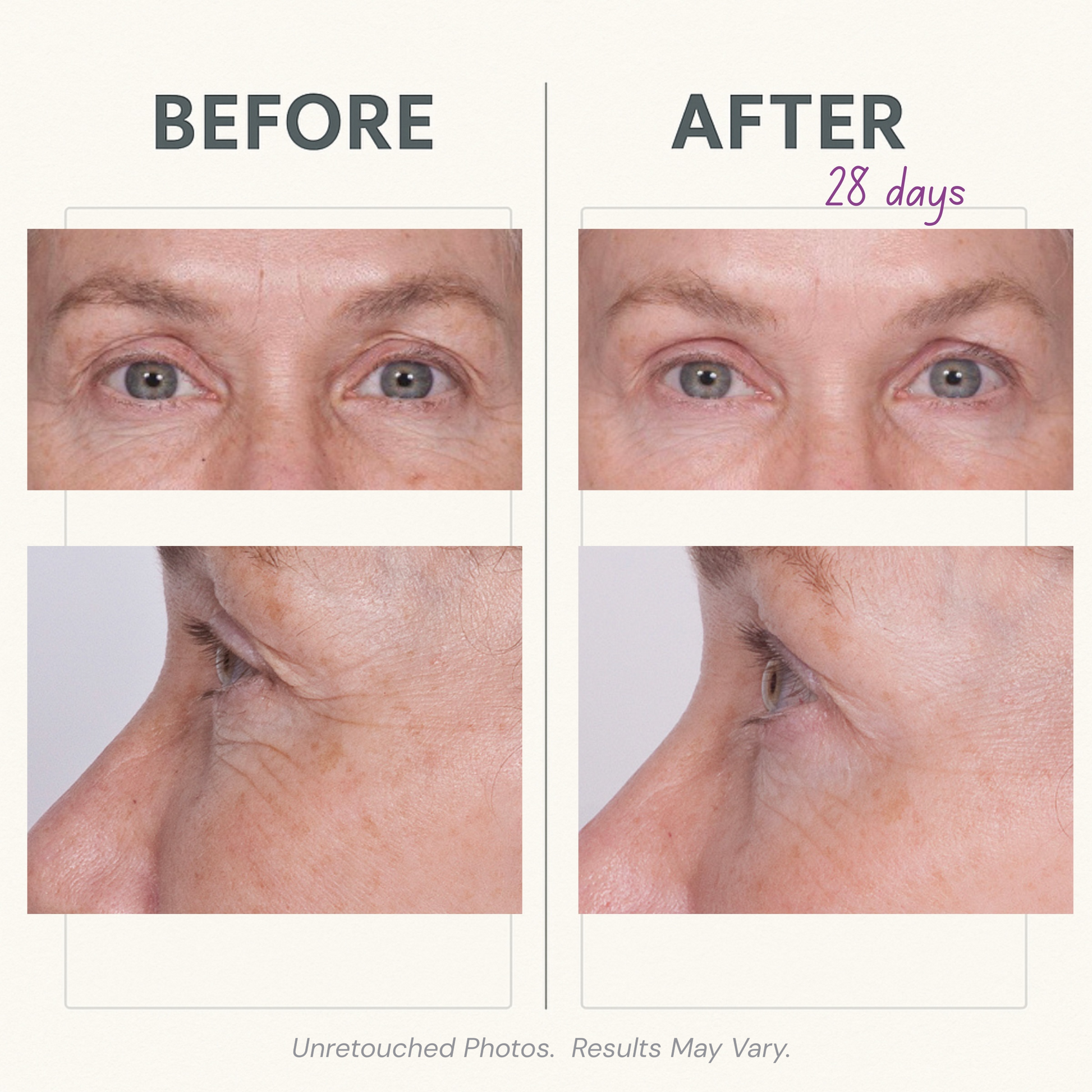 Serious Skincare Reverse Lift Firming Eye Cream with peptides and Argifirm Complex to visibly firm, smooth and reduce the look of crow’s feet, fine lines and wrinkles.
