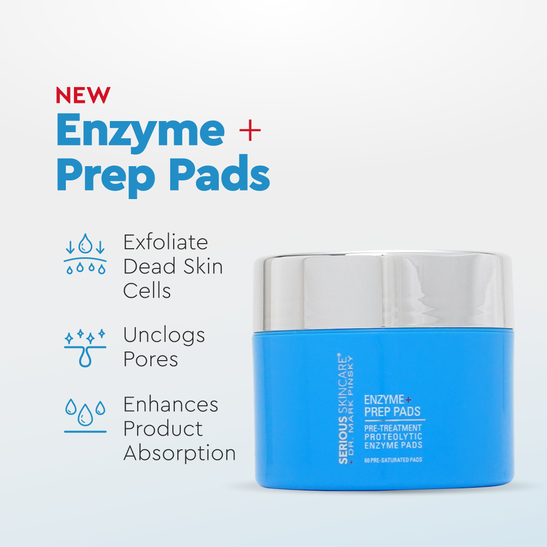 Serious Skincare enzyme + prep pads product