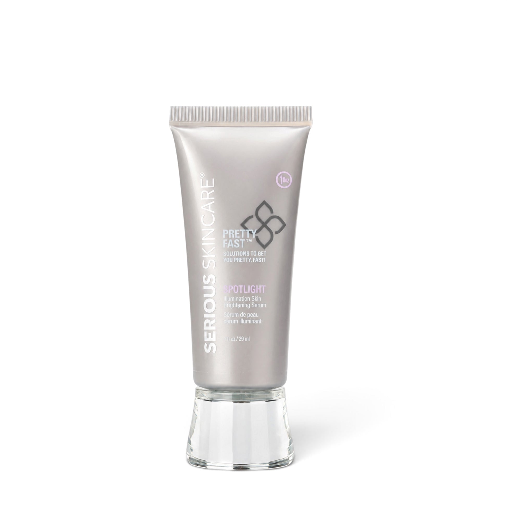 Serious Skincare Pretty Fast Spotlight brightening complexion enhancer for a radiant, illuminated, youthful-looking glow.