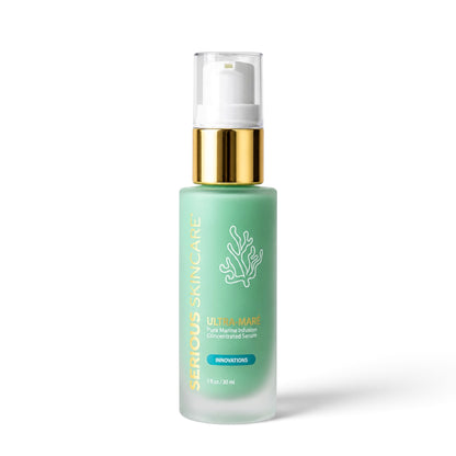 Serious Skincare Ultra Mare Serum hydrating anti-aging facial serum to smooth, nourish and improve the look of fine lines, wrinkles and aging skin.