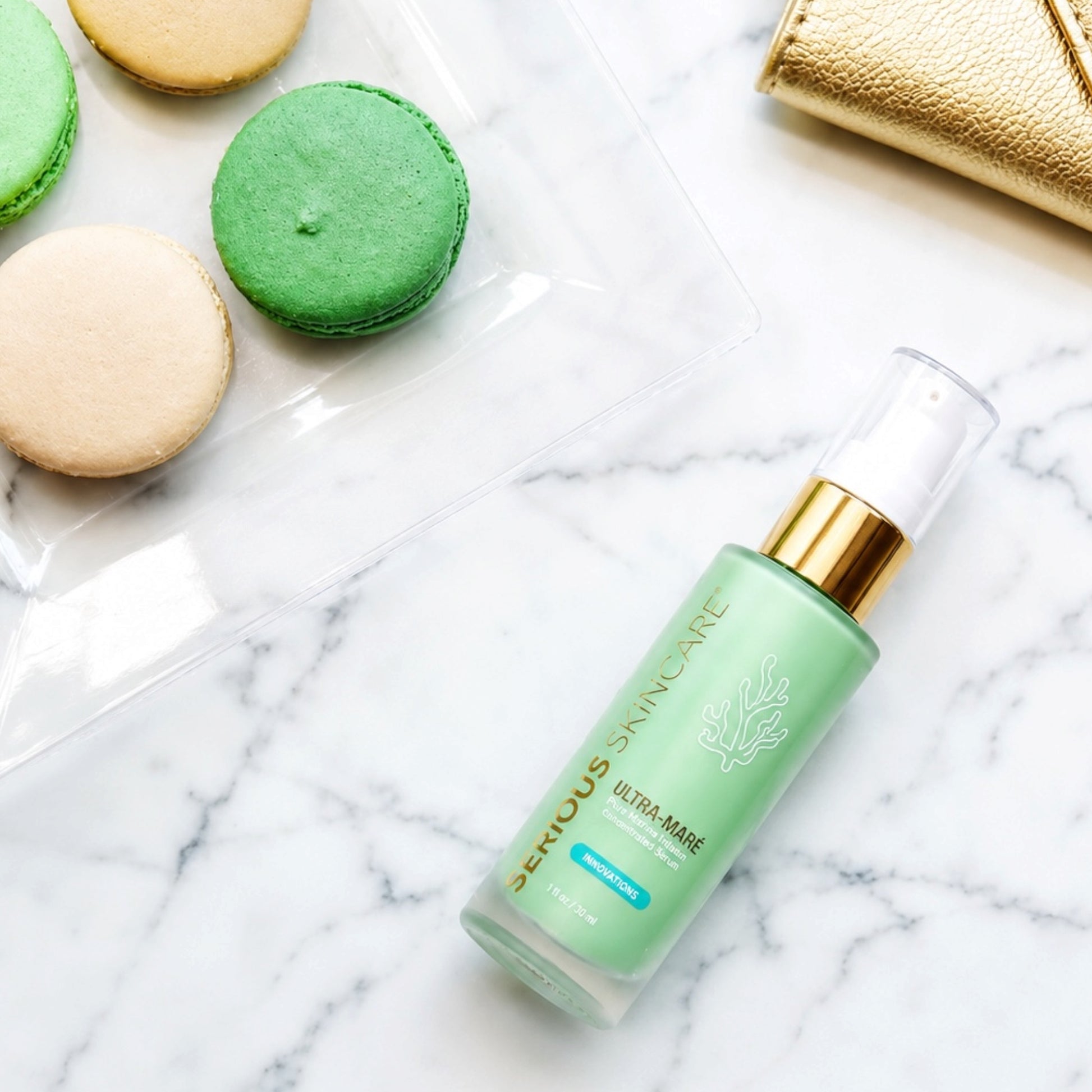 Serious Skincare Ultra Mare Serum hydrating anti-aging facial serum to smooth, nourish and improve the look of fine lines, wrinkles and aging skin.