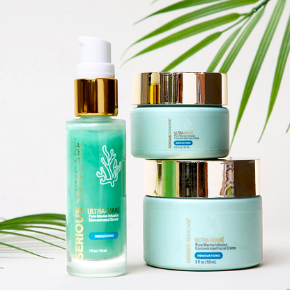 Serious Skincare Ultra Mare Eye Creme hydrating anti-aging eye treatment to smooth the look of fine lines, wrinkles and tired-looking eyes.