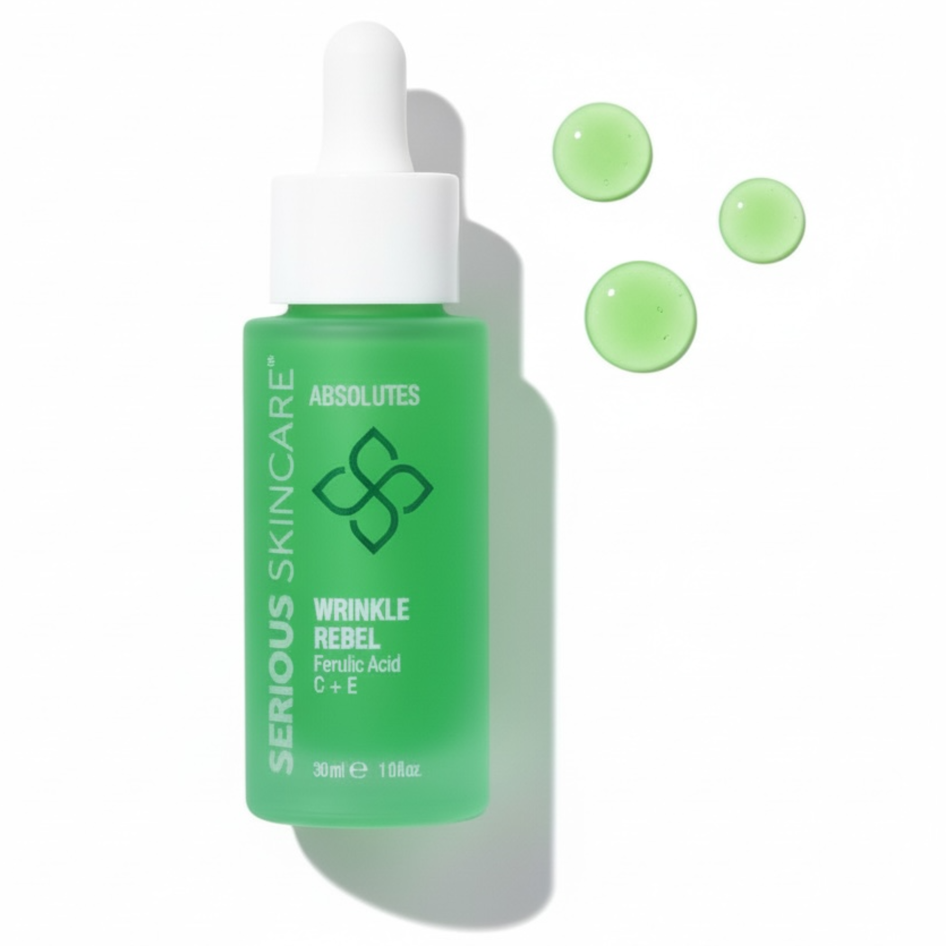 Wrinkle Rebel with 3 drops of serum.  