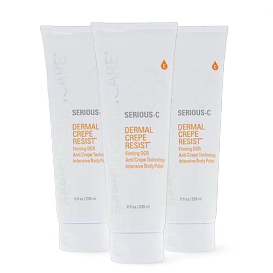 Dermal Crepe Resist Body Polish TRIO